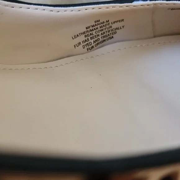 Marc Fisher Leopard Print, 2.5" Heels. NWOT. Sz 9. Beige Multi. - Picture 5 of 6